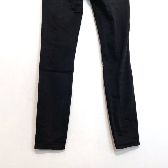 ARTICLES OF SOCIETY Mya Skinny Jeans Solid Black Mid Rise Full Length Stretch 27 - Picture 14 of 14